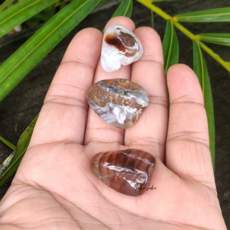 Natural Fire Agate Polished Tumble