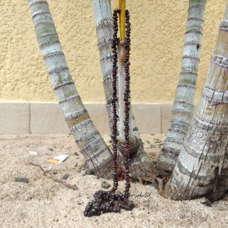 Natural Garnet Chips Necklace