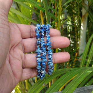 Natural Lapis Lazulli Chips Bracelet