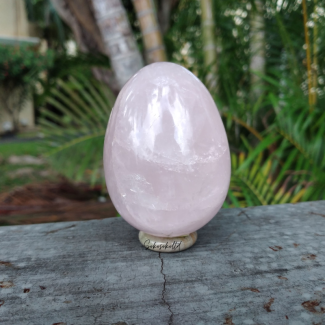 Natural Rose Quartz Egg